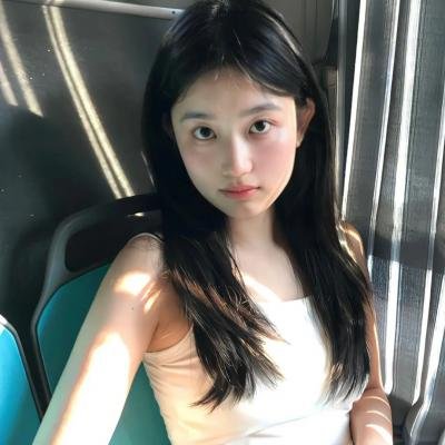 独自在夜晚的海边